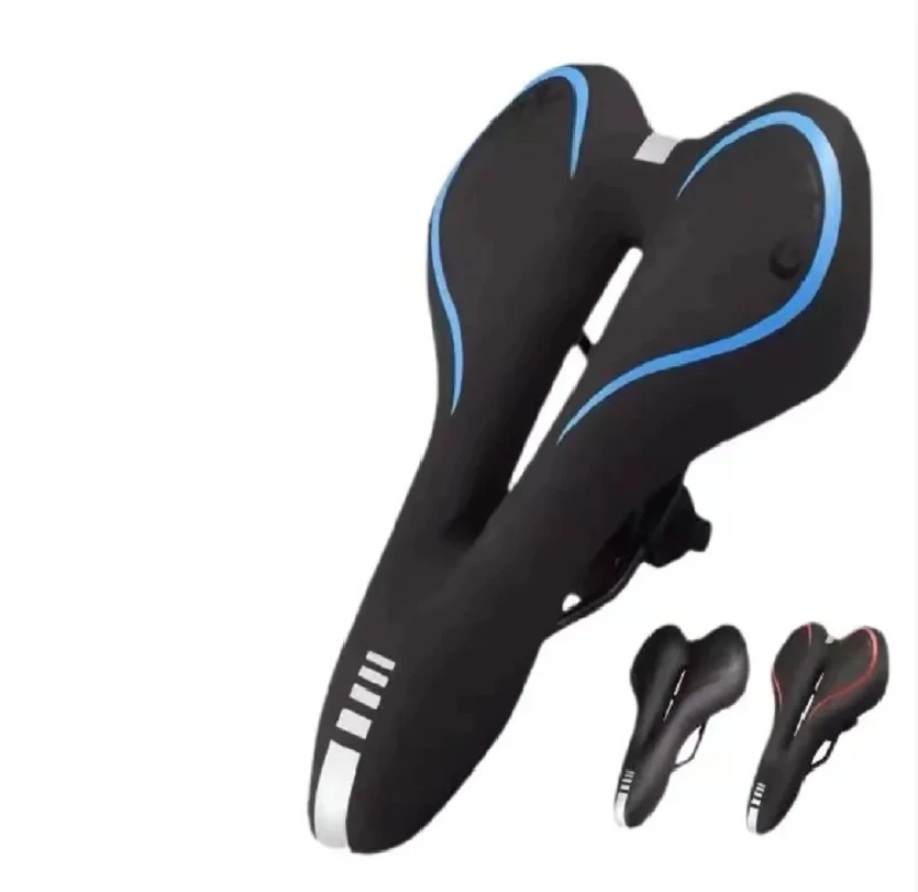 耐衝撃性のある快適なPUレザー製自転車サドル、スポンジ入りタ - Mountain Biking Experience のレビューと価格