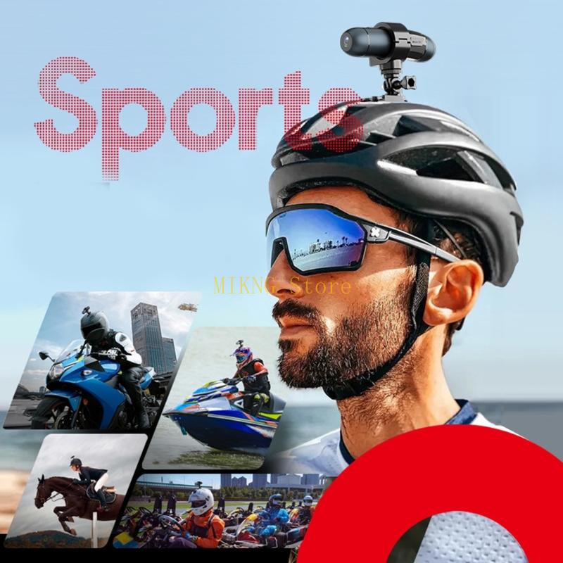 4K 屋外アクションカメラマウンテンバイクオートバイヘルメッ - Mountain Biking Images のレビューと価格