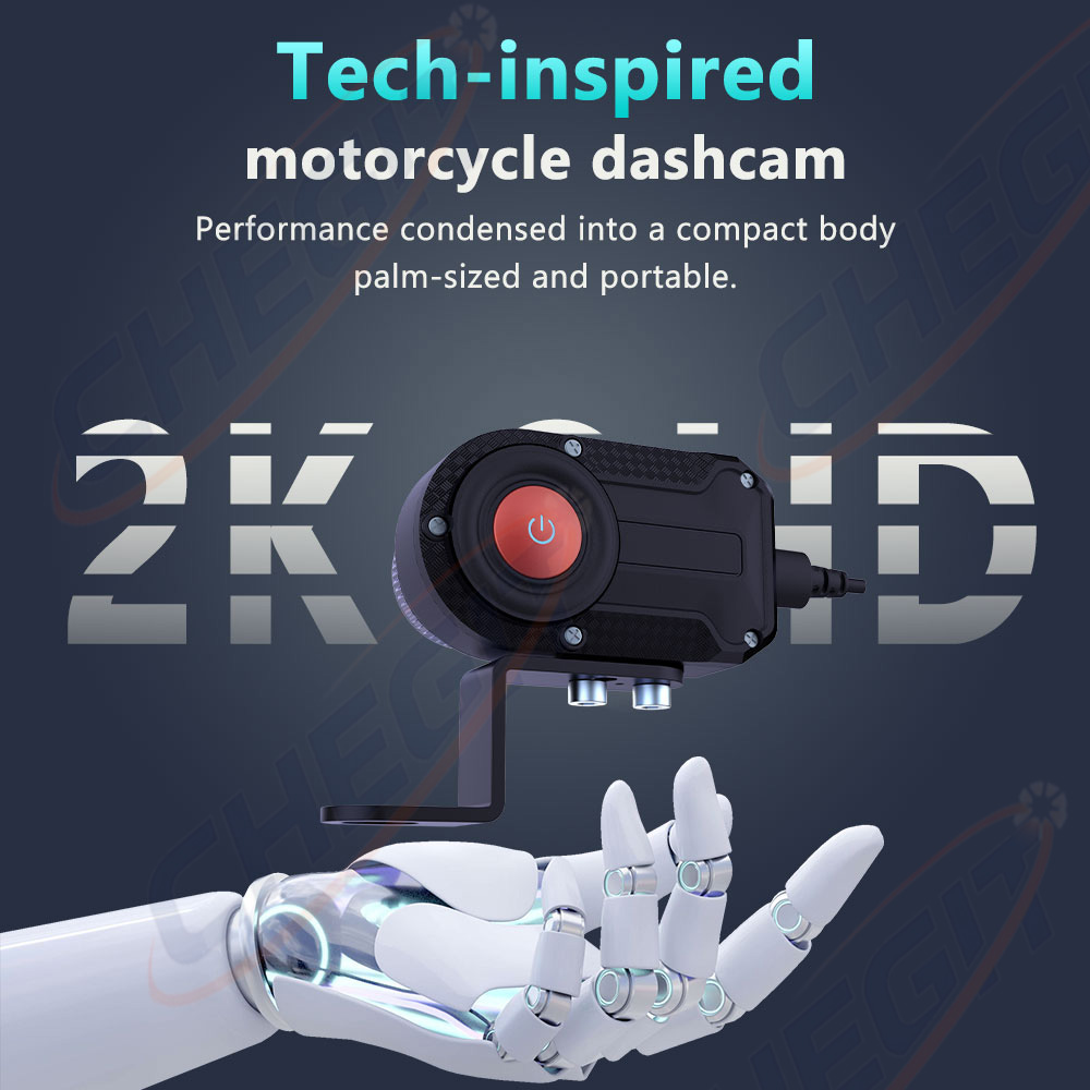 2K 30fps バイク用ドライブレコーダー ダッシュカム  - Mountain Biking Images のレビューと価格