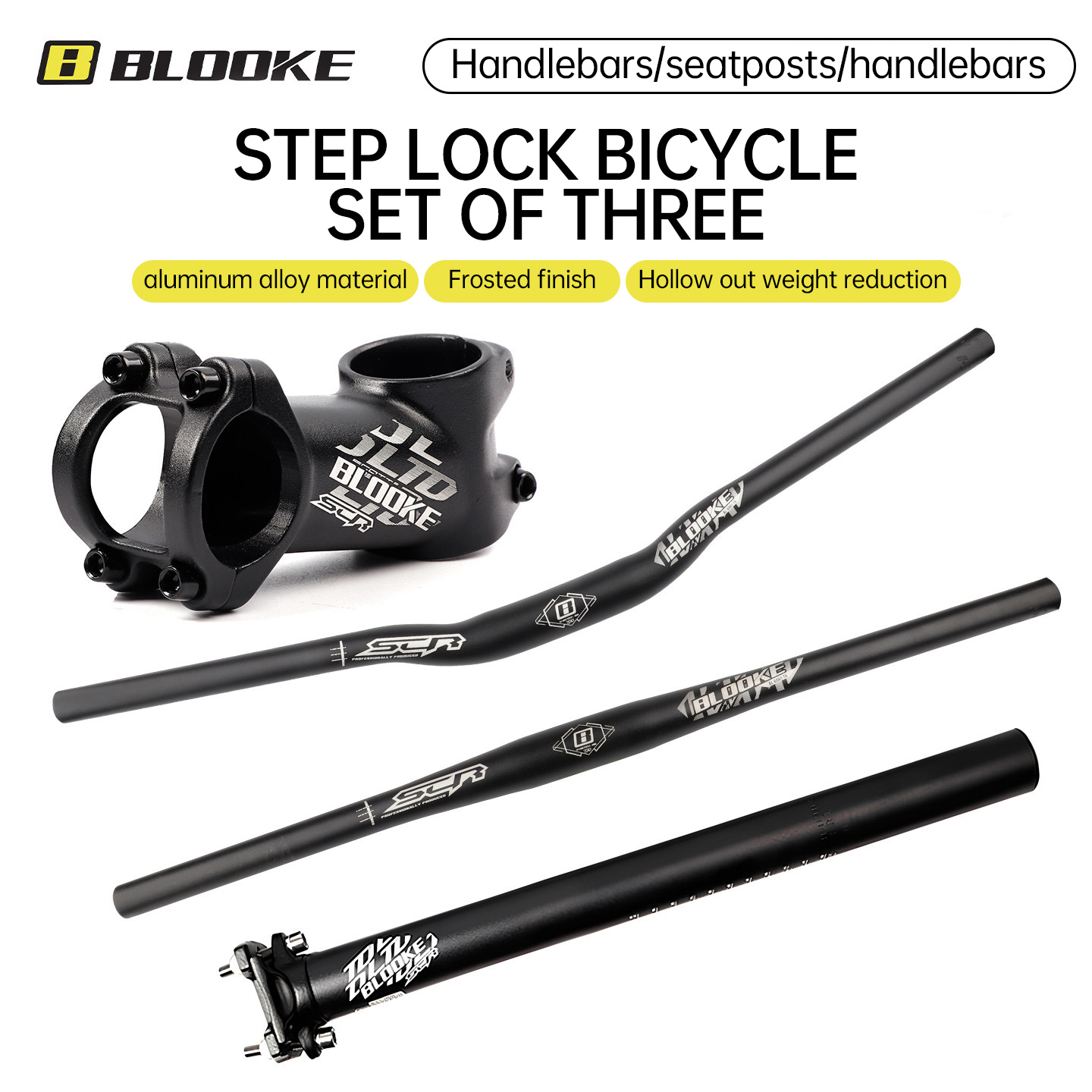 BLOOKE マウンテンバイク ハンドルバー ステムとシート - Mountain Biking Experience のレビューと価格